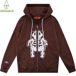 mens skeleton hoodie
