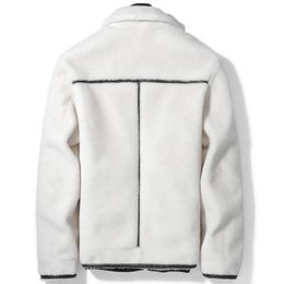 white sheep jacket