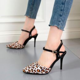 office leopard print heels