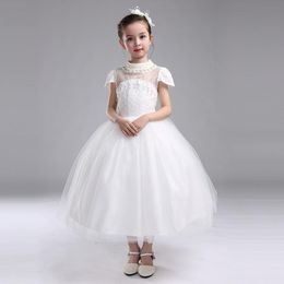 white dress for 6 years old girl