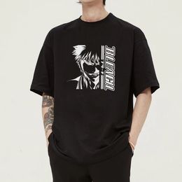 16 Top Tees T-Shirt Short Sleeve Raw Cotton Top T-Shirts Black LIIREN Men Bleach Kurosaki Ichigo 16 Top Tees T-Shirt Short Sleeve Raw Cotton Top T-Shirts Black LIIREN Men Bleach Kurosaki Ichigo