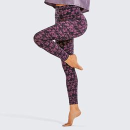#Rosa mujer deportes corriendo pantalones de Yoga ropa deportiva FitnesLeggings malla ejerc LAN 