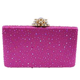 pink clutches purses