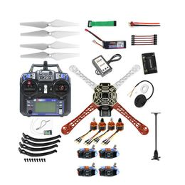 Full Set RC Drone 4-axis Aircraft Kit F450-V2 Frame GPS APM Transmitter F02192-Y 