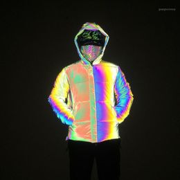 reflective pink jacket