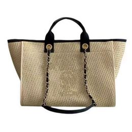 large wicker beach bag