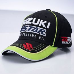 RACING BASEBALL HAT 1PCS ADJUSTABLE WHOLESALE EMBROIDERY MOTORCYCLE BASEBALL CAP