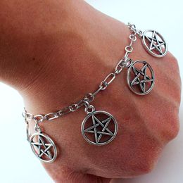 Champagne Gold Crystal Pentagram Five-Pointed Star Bangle Women Open Colorful Opal Cuff Bangles Bracelets Champagne Gold Crystal Pentagram Five-Pointed Star Bangle Women Open Colorful Opal Cuff Bangles Bracelets