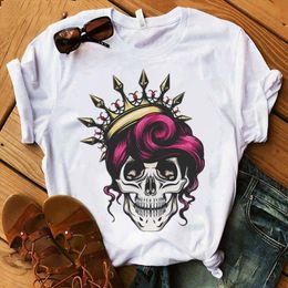 BingYELH Independence Day Shirt for Women Fashion Skull Sunflower Printed O-Neck Short Sleeve T-Shirt Top Blouse BingYELH Independence Day Shirt for Women Fashion Skull Sunflower Printed O-Neck Short Sleeve T-Shirt Top Blouse