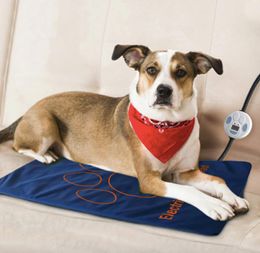waterproof dog mats Australia - Kennels & Pens Waterproof Heating Warmer Pad Anti-scratch Dog Mat Pet Electric Blanket Warming Winter US EU UK JP Plug