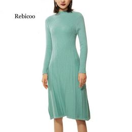 Compre al por mayor Vestidos De Lana Para El Invierno. de bajo precio \u0026 de  calidad con envío gratuito | Es.DHgate