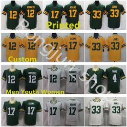 embroidered packer jerseys