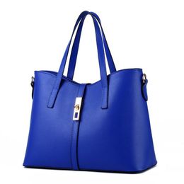 Wholesale blue leather handbags purses - Buy Cheap blue leather ...