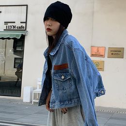 cheap long denim jacket