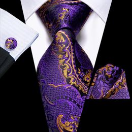 Mens Floral Paisley Solid Striped Ties Silk Red Navy Gold Purple Green Neckties