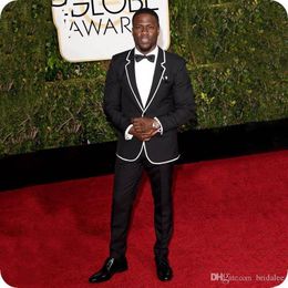 black coat with white lining