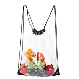 clear drawstring bolsas bulk