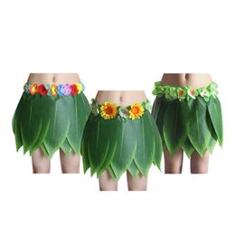Hawaiian hierba Hula falda tamaño Adulto Luau Fiesta Disfraz Cumpleaños Envío Gratis