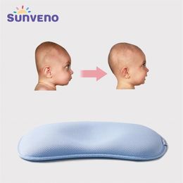 babies pillows UK - Sunveno baby pillow Baby Head Shaping Prevent Flat for born - Safety Corn fiber, Bedding Set 210924