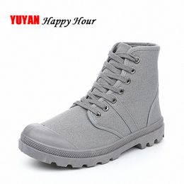 Botines de lona hombre Clearance