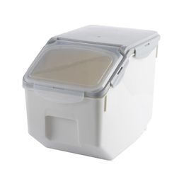 30L chien chat oiseau animal feed Boîte de Rangement Nourriture Container dry-bin avec scoop 