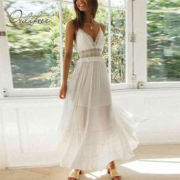 white lace spaghetti strap maxi dress