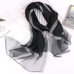 ups Stole Bandana-28-One Size Ccai Luxury Women Silk Scarf Shawl Spring Autumn Female Scarves Long Printed Shawls ups Stole Bandana-28-One Size Ccai Luxury Women Silk Scarf Shawl Spring Autumn Female Scarves Long Printed Shawls