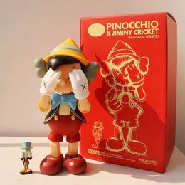 KAWS and Pinocchio Figura Model Estatua 26cm Juguetes
