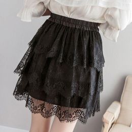 jupe blanche transparente