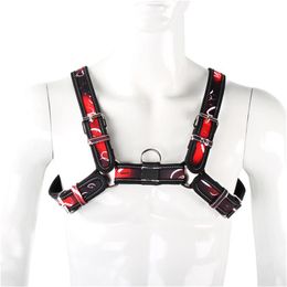 Men's Chest Harness Bondage Clubwear Shoulder Strap Body Muscle Belt Straps Men's Chest Harness Bondage Clubwear Shoulder Strap Body Muscle Belt Straps