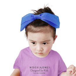 Corea Del Sur Plaid Bowknot Niña Banda Para El Cabello Nylon Corea Del Sur Plaid Bowknot Niña Banda Para El Cabello Nylon