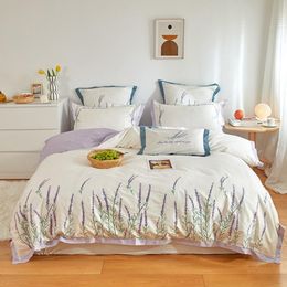 1 Flat Sheet 1 Duvet Cover and 2 Pillow Cases Libaoge 4 Piece Bed Sheets Set Purple Flower Lavender Hope 1 Flat Sheet 1 Duvet Cover and 2 Pillow Cases Libaoge 4 Piece Bed Sheets Set Purple Flower Lavender Hope