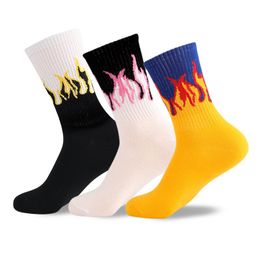 off white flame socks