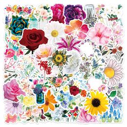 50 pcs Beautiful Colorful Flower Bloomings Stickers DIY Planner Notebook 50 pcs Beautiful Colorful Flower Bloomings Stickers DIY Planner Notebook