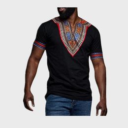 DFHYAR Mens Casual Slim Fit Short Sleeve Button Down Henley T-Shirts Cotton African Shirts DFHYAR Mens Casual Slim Fit Short Sleeve Button Down Henley T-Shirts Cotton African Shirts