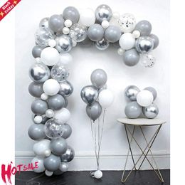 Buy Black White Silver Party Decorations Online Shopping At Dhgate Com