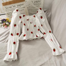 Blusa Cerezas Marca Opposite Talla S Blusa Cerezas Marca Opposite Talla S