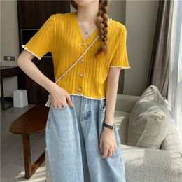 girls yellow tank top