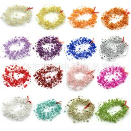 Rainbow Color Round Flower Pearl Cage Earrings Hooks with 8mm Plastic Beads Z724 Rainbow Color Round Flower Pearl Cage Earrings Hooks with 8mm Plastic Beads Z724