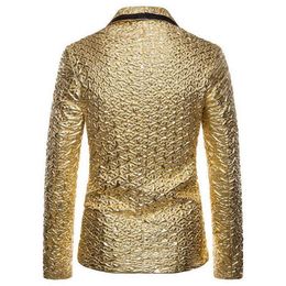 gold glitter suit jacket