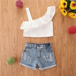 Wholesale Baby Girls Lace Jeans Dresses Buy Cheap In Bulk From China Suppliers With Coupon Dhgate Com