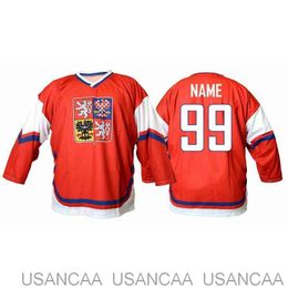 team czech republic hockey jersey