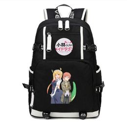 Miss Kobayashis Dragon Maid Backpack Casual Bags Gym Travel Hiking Canvas Backpack School Bag Miss Kobayashis Dragon Maid Backpack Casual Bags Gym Travel Hiking Canvas Backpack School Bag