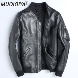 first genuine leather motorcycle jacket