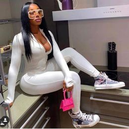 Mujer Pijama Casual Stripe Impreso de manga larga Homewear Dumpsuit Mober Mujer Pijama Casual Stripe Impreso de manga larga Homewear Dumpsuit Mober