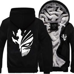 Hombre Harajuku Hoodie Classic Anime Bleach Ichigo Capucha L Hombre Harajuku Hoodie Classic Anime Bleach Ichigo Capucha L
