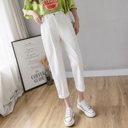 Compre al por mayor Talla Grande Pantalón Blanco Mujer de bajo precio \u0026 de  calidad con envío gratuito | Es.DHgate