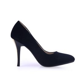 black colour high heels