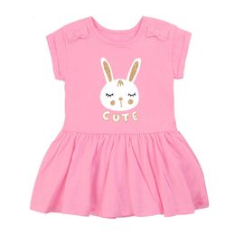 Traje Para Niños Tops Con Lazo De Conejo Con Mangas De Mosca Traje Para Niños Tops Con Lazo De Conejo Con Mangas De Mosca
