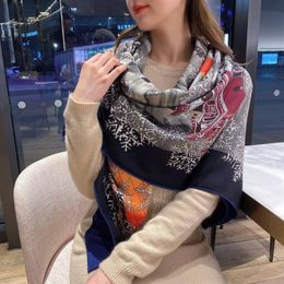 Cashmere Silk Thin Scarf Double-sided Butterfly Print Shawl Stole Kerchief 135cm Cashmere Silk Thin Scarf Double-sided Butterfly Print Shawl Stole Kerchief 135cm